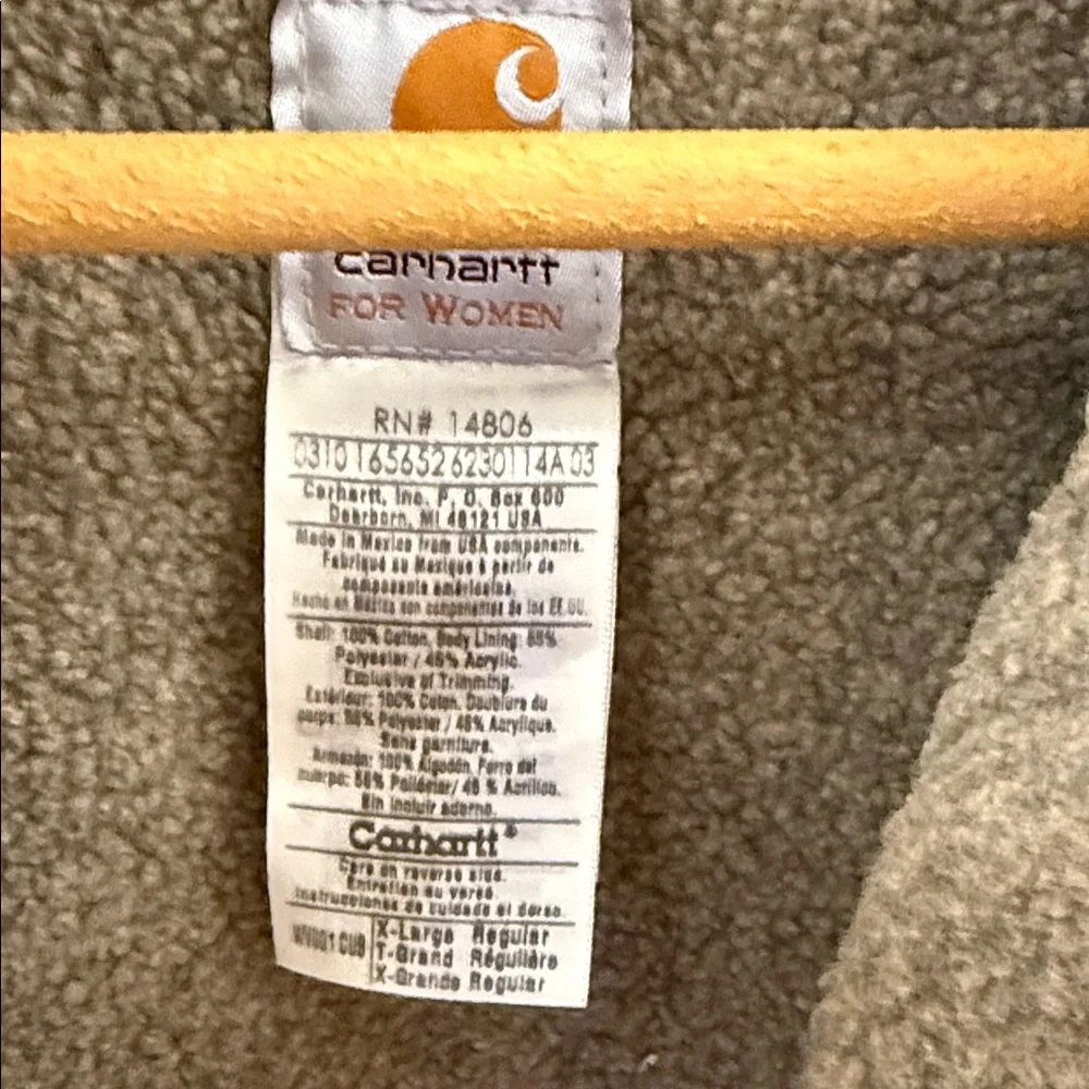 Carhartt Blue Vest with Pockets - Picture 2 of 3
